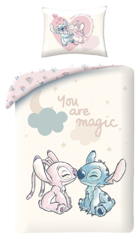 Casa si Cadouri - Lilo & Stitch Duvet Set You Are Magic 140 x 200 cm / 70 x 90 cm