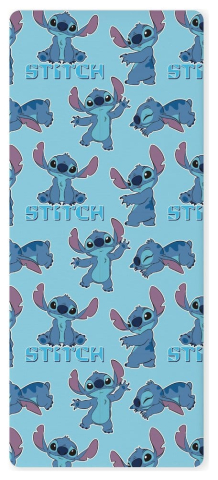 PRECOMENZI - Lilo & Stitch Fitted Sheet Lilo Blue 90 x 200 x 25 cm