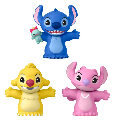 Collectibles - Lilo & Stitch Little People Collector Mini Figure 3-Pack Stitch & The Cousins 7 cm