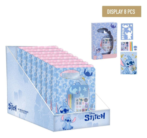 PRECOMENZI - Lilo & Stitch Notebook Set Display (8)