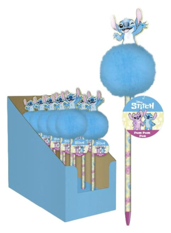 PRECOMENZI - Lilo & Stitch Pom Pom Pen In The Sun Display (9)