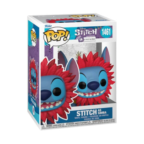 Collectibles - Lilo & Stitch POP! & Buddy Vinyl Figure Costume- Simba 9 cm