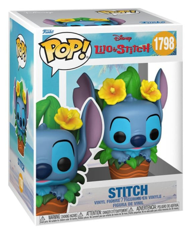PRECOMENZI - Lilo & Stitch POP! Premium Vinyl Figure Stitch (Plants) 9 cm