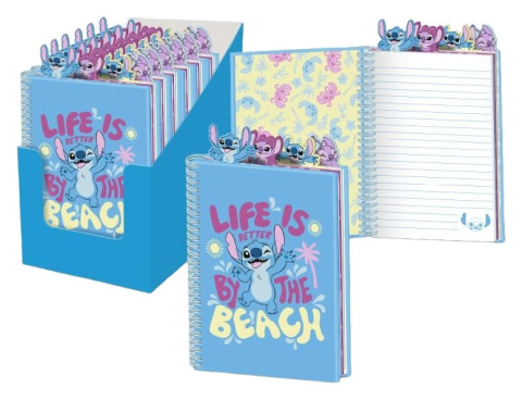 PRECOMENZI - Lilo & Stitch Project Notebook A5 In The Sun Display (10)