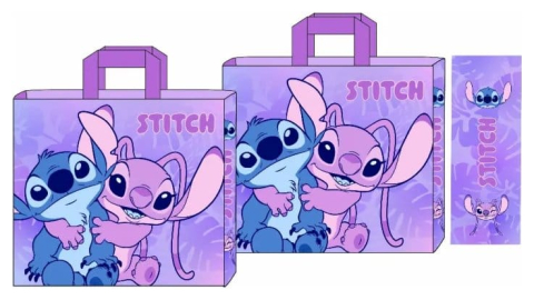 Fashion & Accessories - Lilo & Stitch Shopping Bag Stitch & Angel Hug