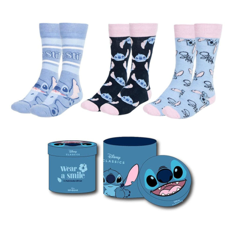 PRECOMENZI - Lilo & Stitch Socks 3-Pack 36-43