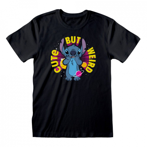 Tricouri - Lilo & Stitch T-Shirt Cute But Weird