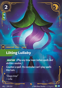 Singles Trading Card Games - Lilting Lullaby Unleashed - Singles 190