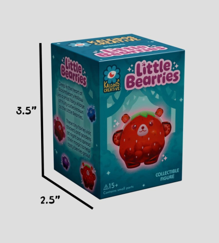 Collectibles - Little Bearries Mini Figures S1 5 cm Blind Box Display (4)