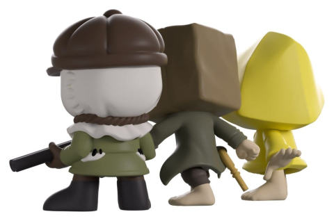 Little Nightmares II Minitooz 3-Pack Mono, Six & Hunter 7 cm [2]
