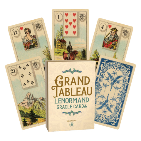 Carti de joc - Lo Scarabeo - Grand Tableau Lenormand Oracle Cards