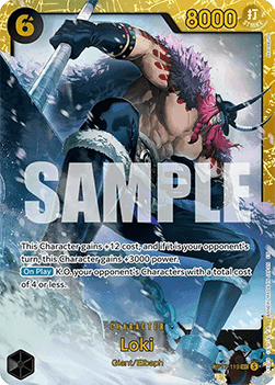 Singles Trading Card Games - Loki (OP17-119) (V.1) The World’s Strongest Warriors - Singles