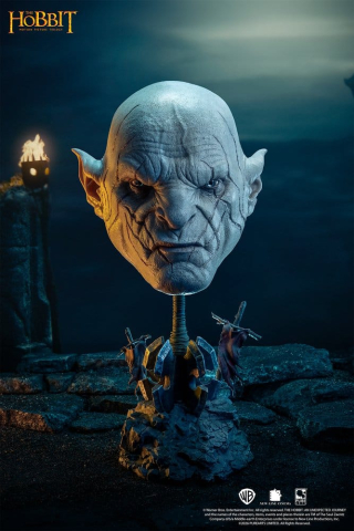 PRECOMENZI - Lord of the Rings Art Mask Replica 1/1 Azog 54 cm
