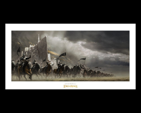 Lord of the Rings Art Print Faramir's Charge 59 x 30 cm [1]