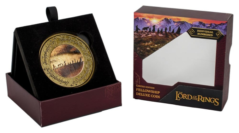 Lord of the Rings Coin with Display Stand The Fellowship [9]