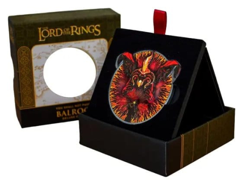 Lord of the Rings Coin "You Shall Not Pass" Balrog Deluxe [3]