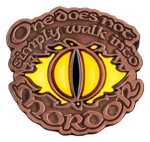 Lord of the Rings Collectors Pin One Does Not Simply Walk Into Mordor 4 cm [1]