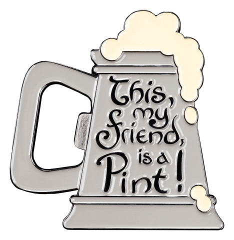PRECOMENZI - Lord of the Rings Magnet This, my friend, is a Pint! (Enamel) 7 cm