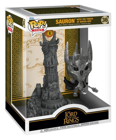 PRECOMENZI - Lord of the Rings POP! Town Vinyl Figures Barad-Dur(GW) 9 cm