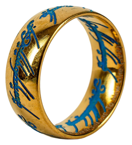Lord of the Rings Replica One Ring Glow in the Dark [12]