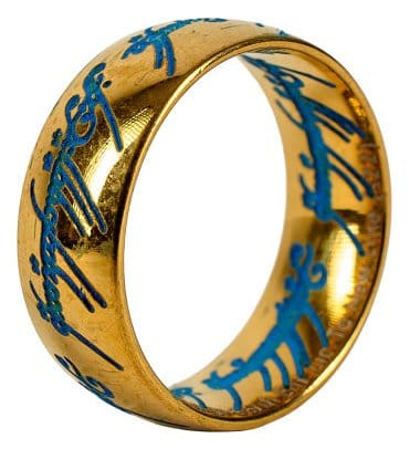 Lord of the Rings Replica One Ring Glow in the Dark [11]