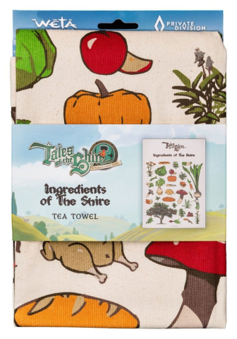 Lord of the Rings Tea Towel Ingredients of The Shire (Tales of the Shire (2025)) 69 cm [1]