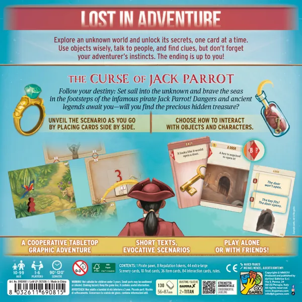Lost in Adventure: The Curse of Jack Parrot [1]