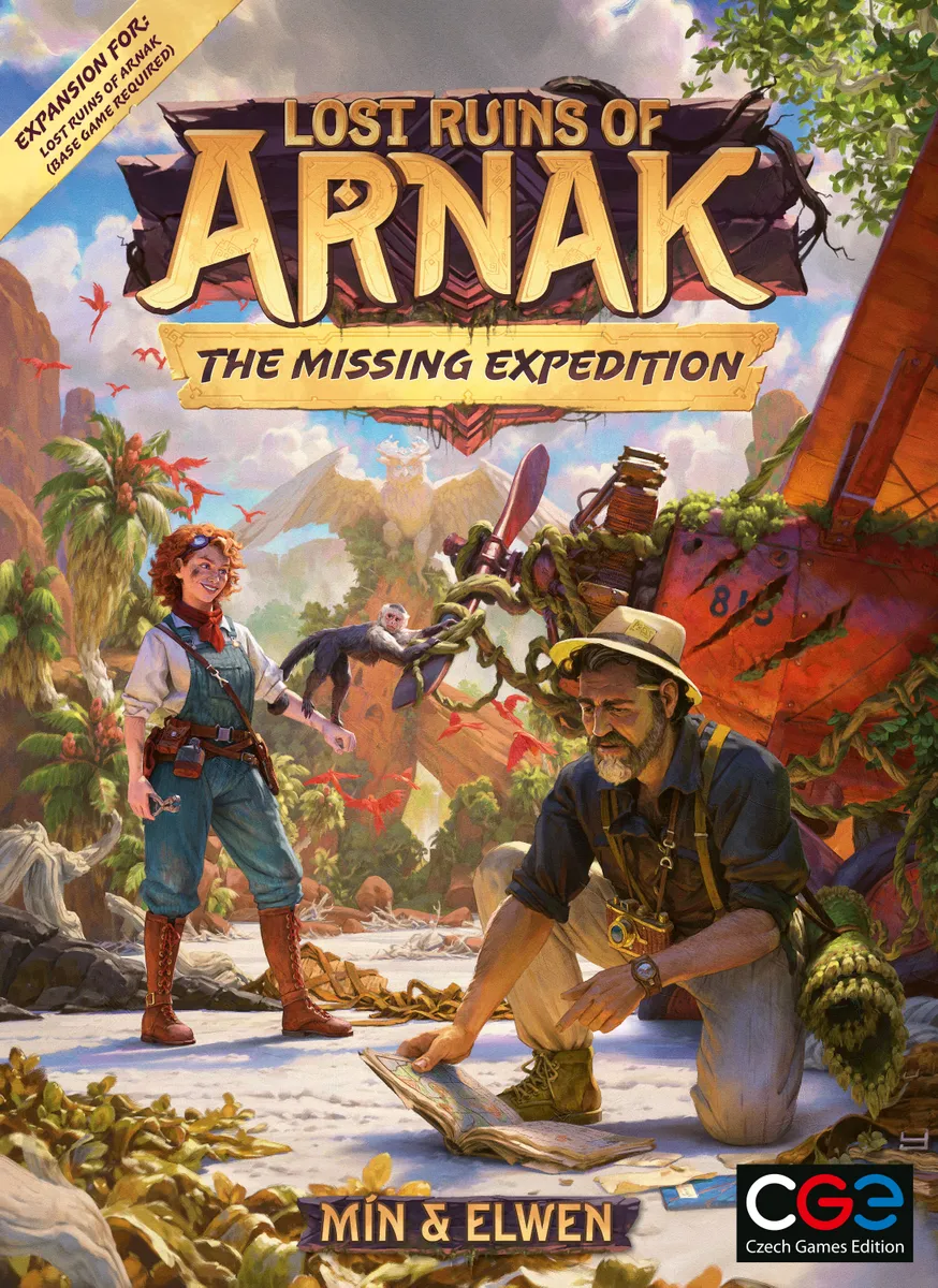Board Games - Lost Ruins of Arnak: The Missing Expedition – Extensie (EN)