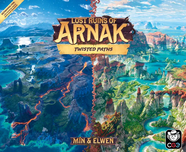 Extensii boardgames - Lost Ruins of Arnak Twisted Paths Expansion – Joc de societate