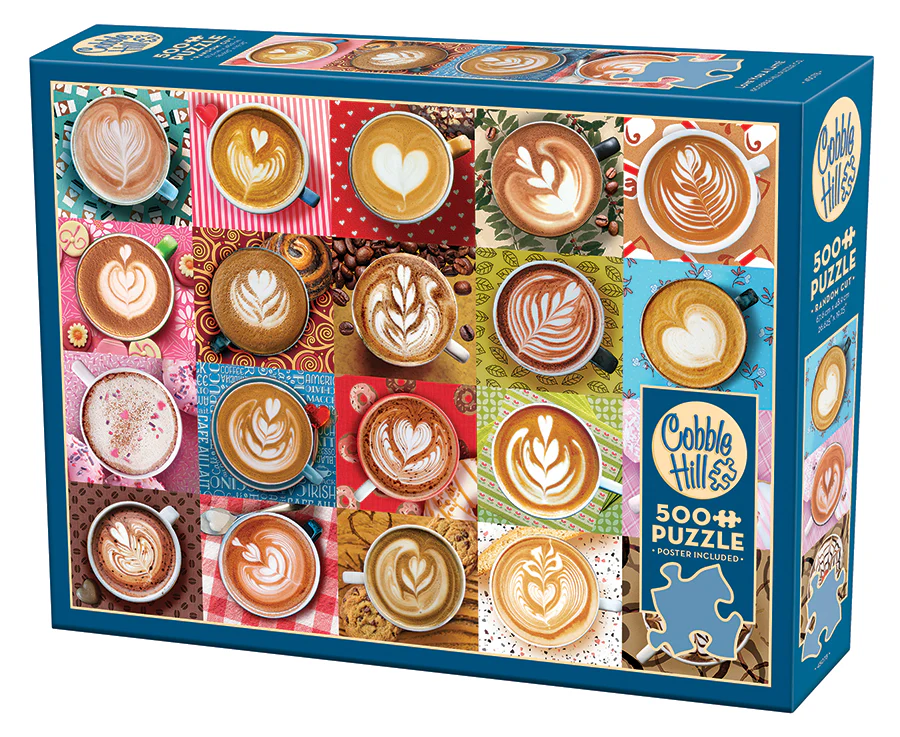 Puzzle 500 piese - Love You a Latte – Puzzle 500 piese