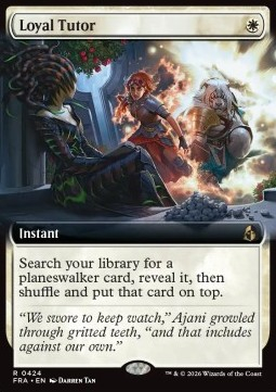 Singles Trading Card Games - Loyal Tutor (V.3) Reality Fracture: Extras - Singles 424 FOILED