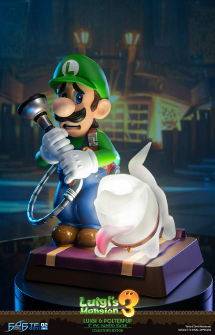 Luigi's Mansion 3 PVC Statue Luigi & Polterpup Collector's Edition 23 cm [18]