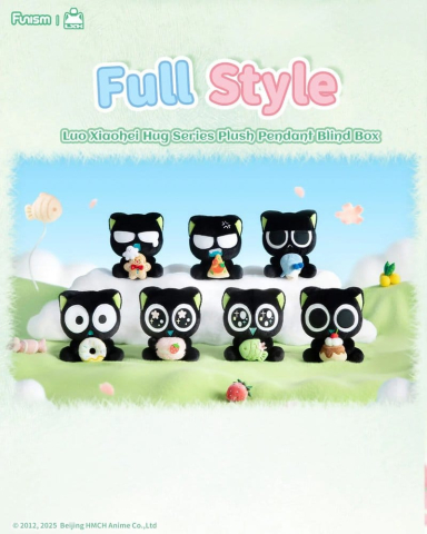 Luo Xiaohei Mini Figures Hug Plush Pendant Series 10 cm Display (6 ) [1]