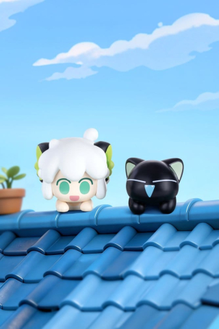 Luo Xiaohei Peekrin Series 1 Blind Box Mini Figures 2-Pack Display (4) [5]
