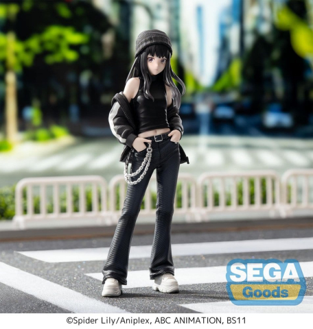 PRECOMENZI - Lycoris Recoil High Premium Figure PVC Figure Takina Inoue Street Snap 20 cm