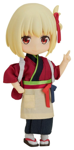 Manga & Anime - Lycoris Recoil Nendoroid Doll Action Figure Chisato Nishikigi: Cafe LycoReco Uniform Ver. 14 cm