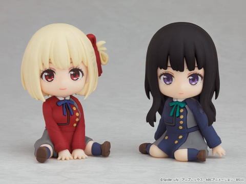 PRECOMENZI - Lycoris Recoil Nendoroid Plus Rubber Mascot Chisato Nishikigi 7 cm