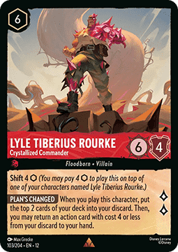 Singles Trading Card Games - Lyle Tiberius Rourke - Crystallized Commander (V.1) Wilds Unknown