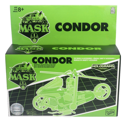 M.A.S.K. Vehicle Condor Hologram Variant (Glow in the Dark) [8]