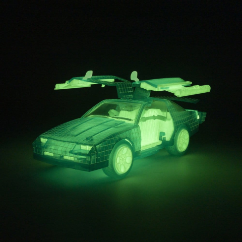 PRECOMENZI - M.A.S.K. Vehicle Thunderhawk Hologram Variant (Glow in the Dark)