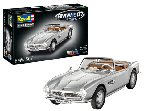 Figurine - Macheta Revell BMW 507 1:24 – Gift Set 70 Years