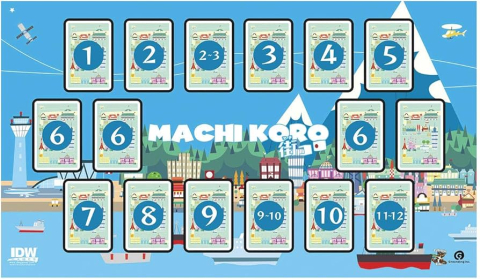 Board Games - Machi Koro Play Mat