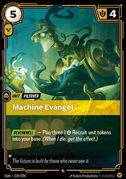Singles Trading Card Games - Machine Evangel Origins - Singles 239