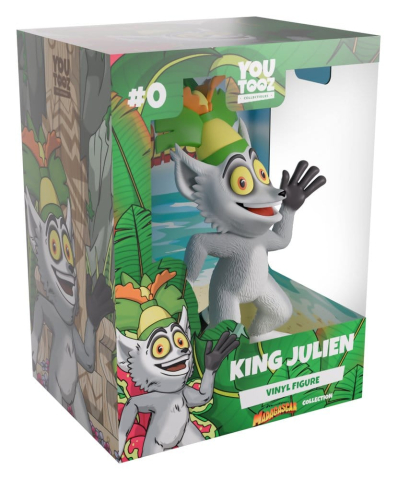 Madagascar Vinyl Figure King Julien 12 cm [2]