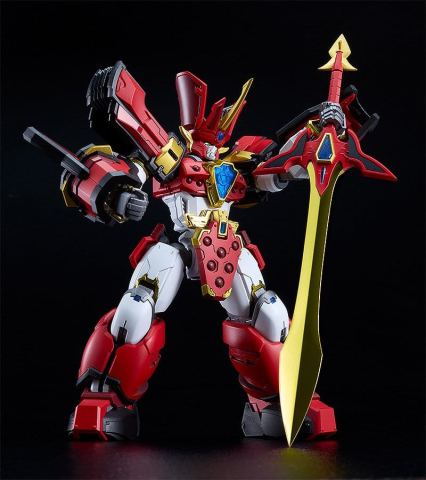 Jucarii - Mado King Granzort Moderoid King's Style Plastic Model Kit Granzort Gold Edition 19 cm