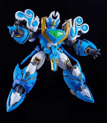 Jucarii - Mado King Granzort Moderoid Plastic Model Kit King's Style Aquabeat Gold Edition 18 cm