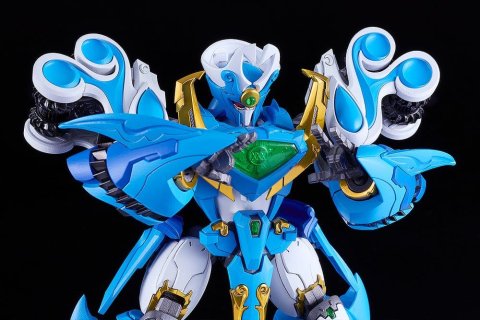Mado King Granzort Moderoid Plastic Model Kit King's Style Aquabeat Gold Edition 18 cm [7]