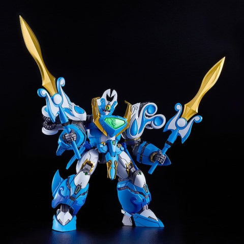Mado King Granzort Moderoid Plastic Model Kit King's Style Aquabeat Gold Edition 18 cm [4]