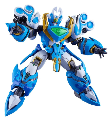 Mado King Granzort Moderoid Plastic Model Kit King's Style Aquabeat Gold Edition 18 cm [11]