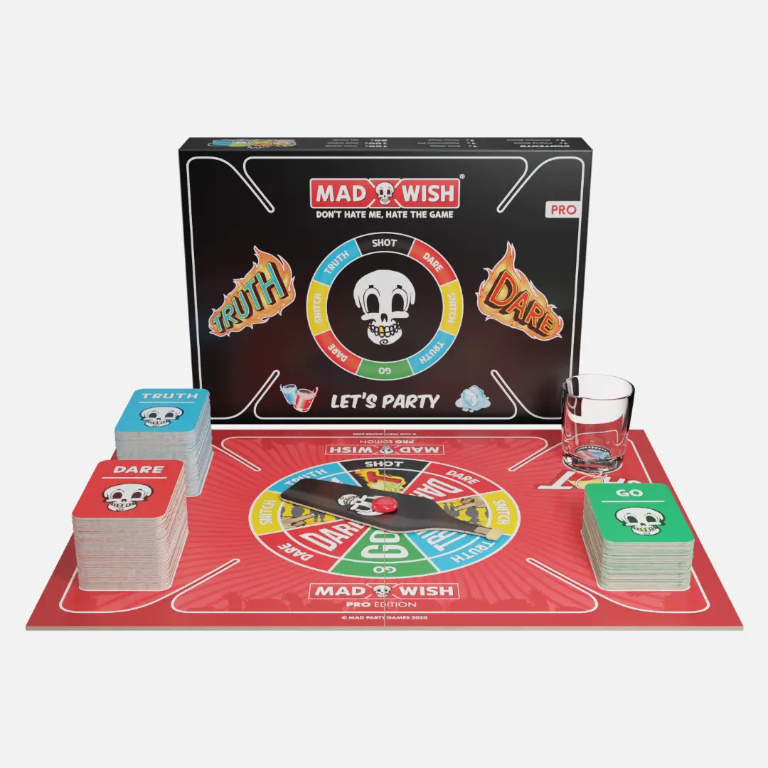 Board Games - MadWish Pro - Party Drinking Board Game